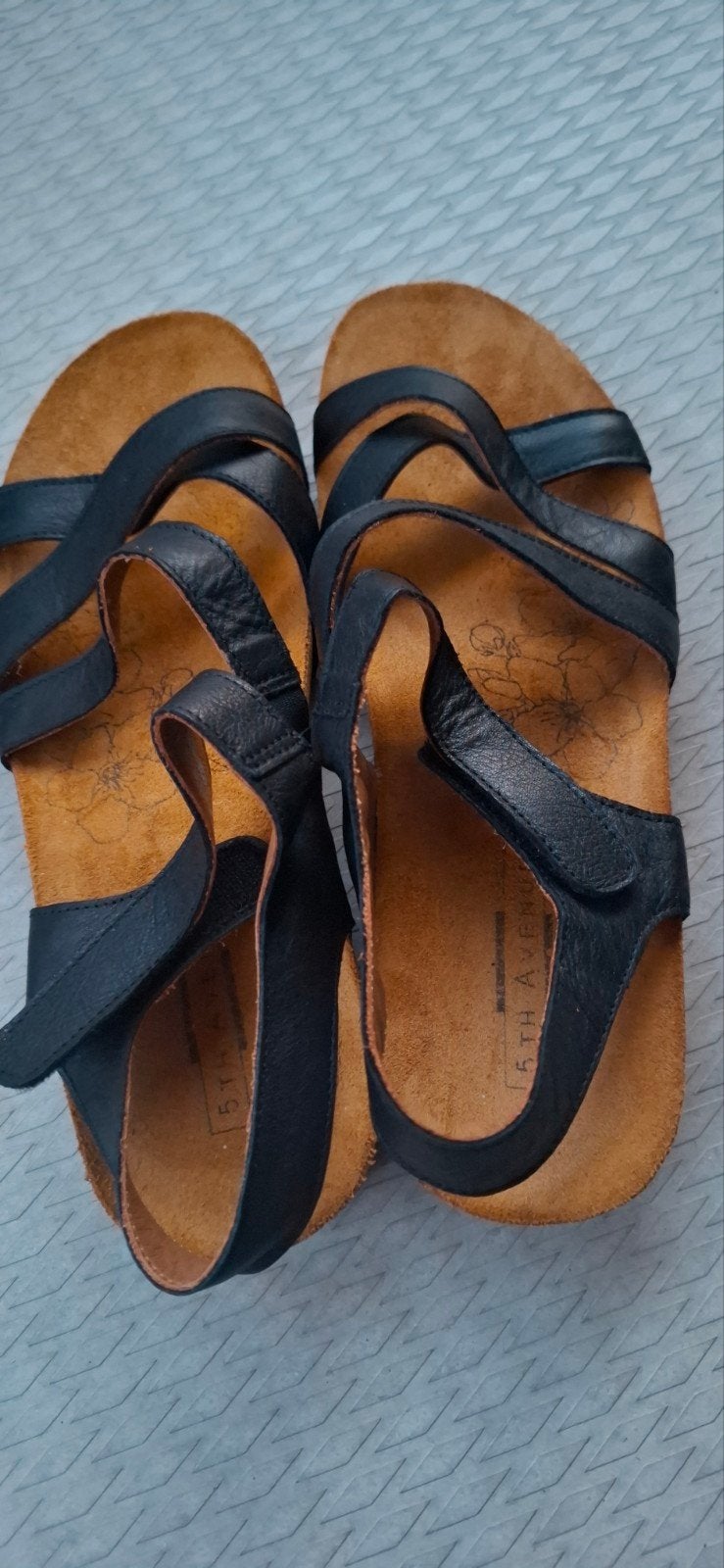 Zwarte sandalen van 5th Avenue, maat 41, Kleding | Dames, Zwart, 5th Avenue, Gedragen, Sandalen of Muiltjes
