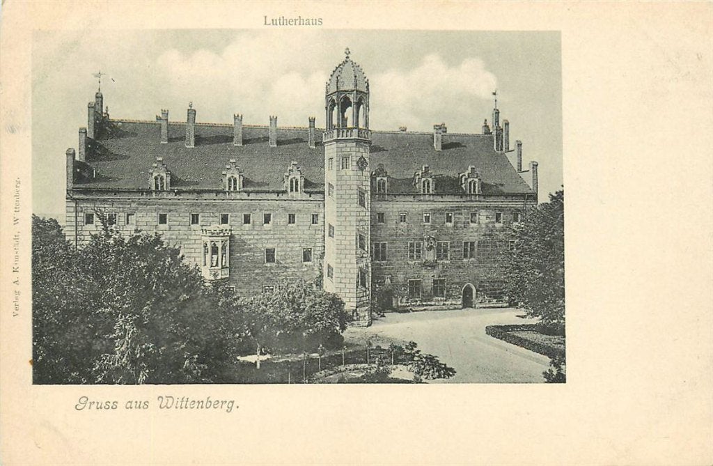 701-298-025 Wittenberg Lutherhaus, Verzenden, Voor 1920, Duitsland