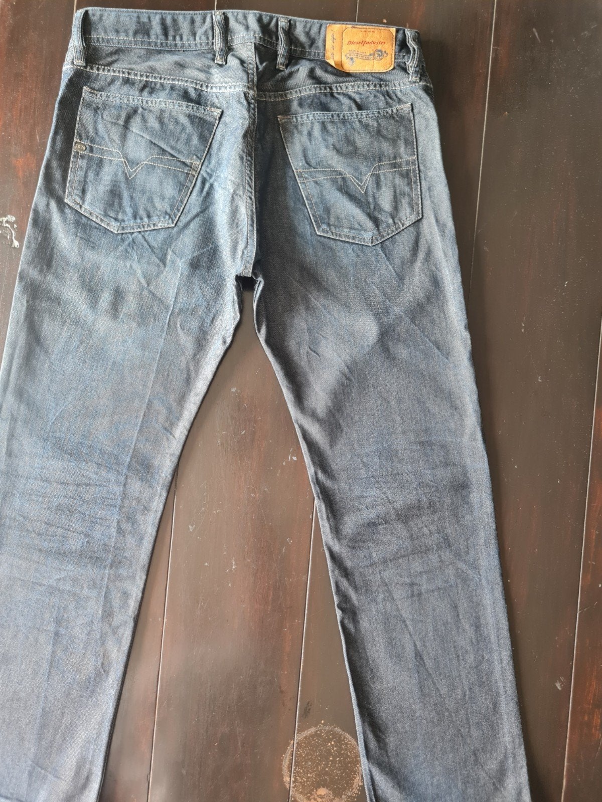 ZGAN CLASSIC DIESEL WAYKEE REGULAR STRAIGHT JEANS SIZE 32/32, Diesel, Blauw, W32 (confectie 46) of kleiner, Ophalen of Verzenden