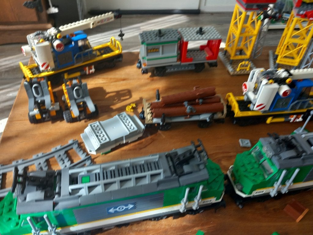 Lego rc trein 60186 partij kilo, Ophalen of Verzenden, Gebruikt, Lego