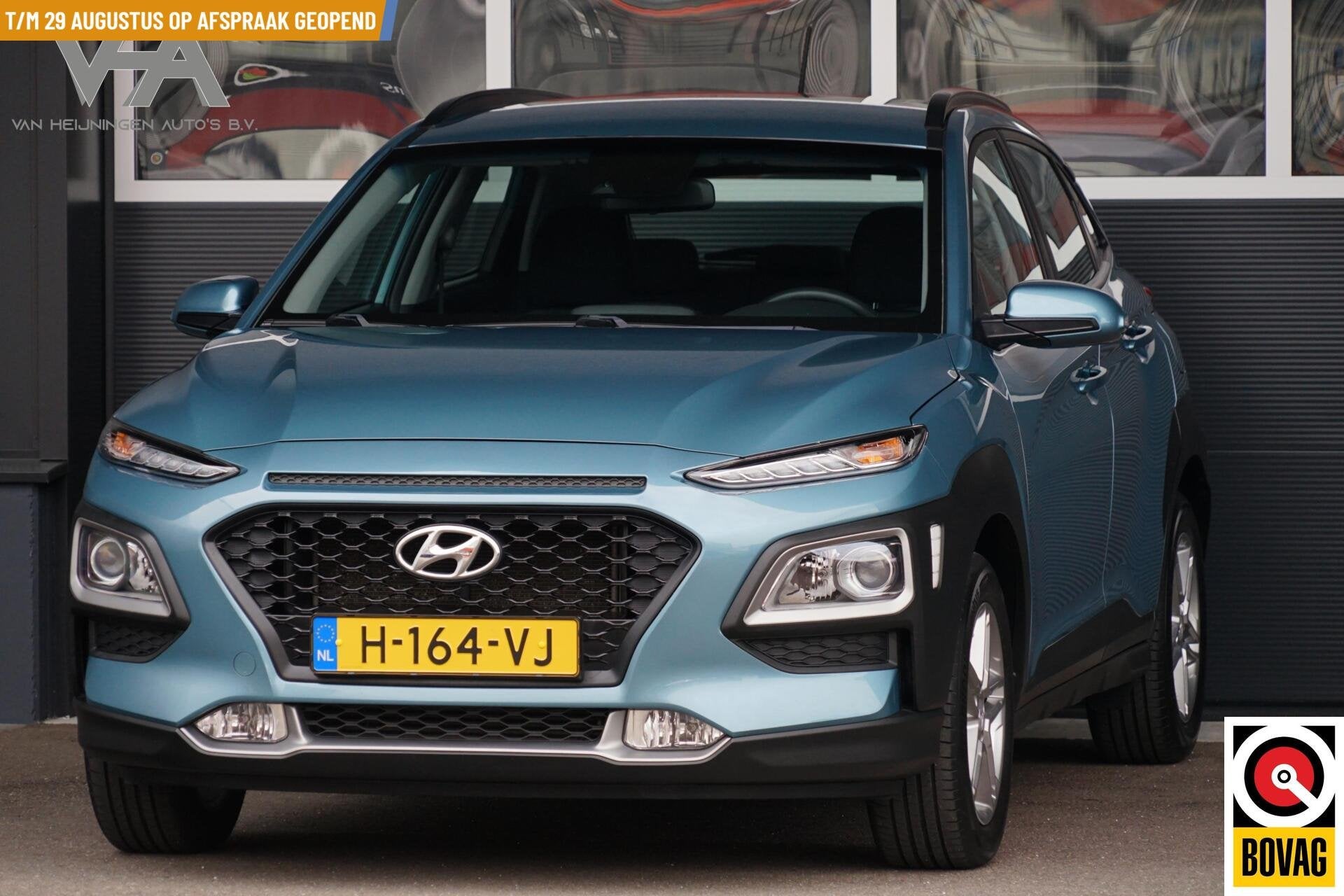 Hyundai Kona 1.0 T-GDI Comfort, CarPlay, cruise, cam. trekh., Auto's, Voorwielaandrijving, Gebruikt, Euro 6, Met garantie (alle)