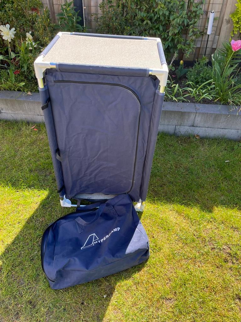 Campingkast Hypercamp 61x51x100cm (bxdxh), Ophalen of Verzenden, Gebruikt, Campingkast