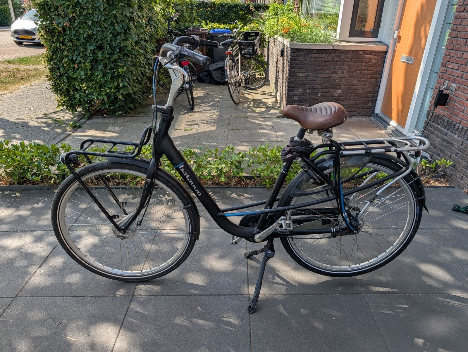 Batavus moederfiets 57 cm, Ophalen, 2 zitjes, Gebruikt, Velgrem