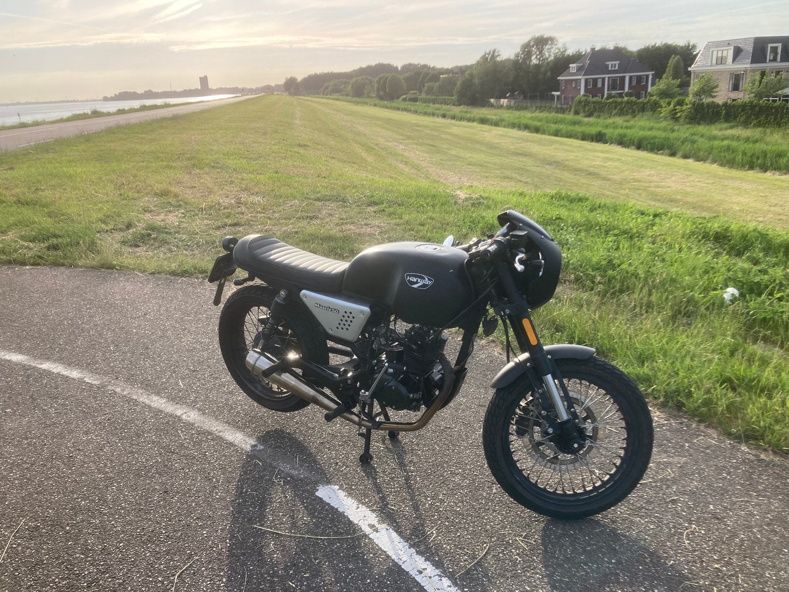 Hanway Muscle 50 cafe racer 2019 4 bak, Ophalen, Gebruikt, Maximaal 45 km/u, 4 versnellingen