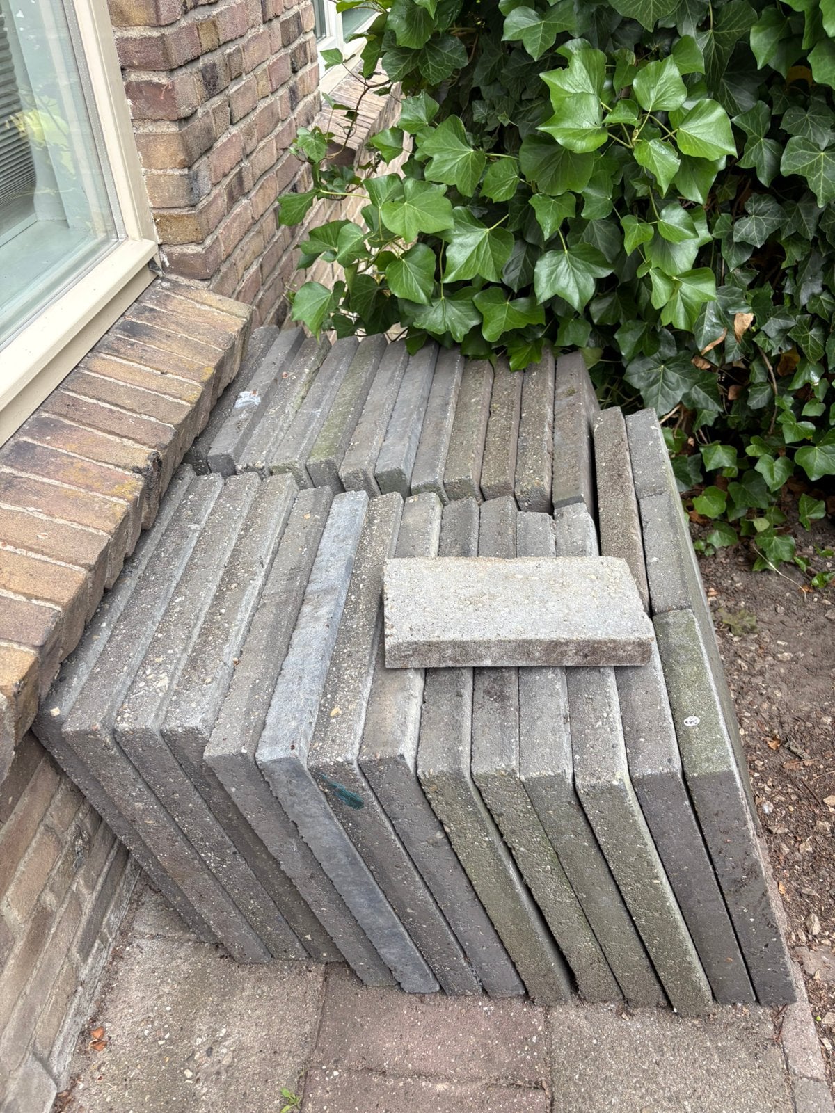 Gratis , af te halen, Ophalen, Zo goed als nieuw, Beton, Terrastegels