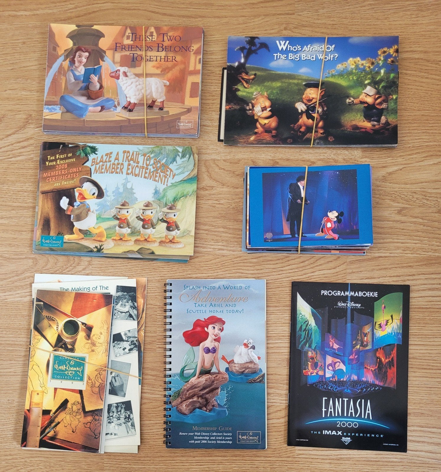 Disney WDCC, kaarten en folders, Ophalen of Verzenden