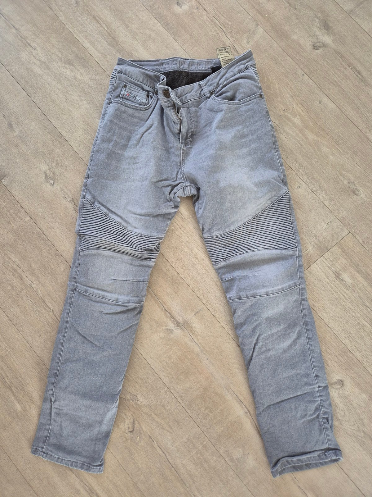 Motorbroek motorjeans dames, John doe, Ophalen, Zo goed als nieuw, Grijs