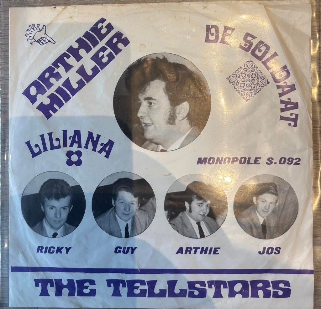ARTHIE MILLER & THE TELLSTARS, Ophalen of Verzenden, Gebruikt, Overige formaten, Levenslied of Smartlap