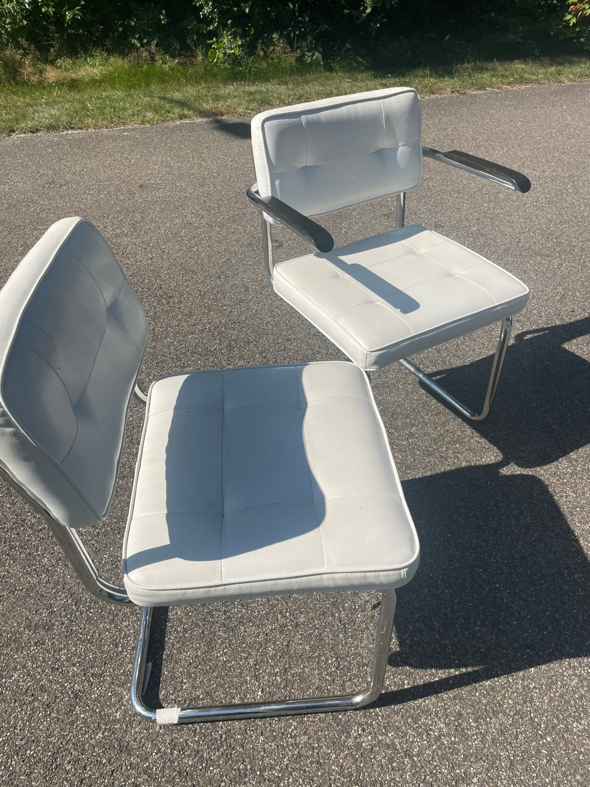 4x retro stoelen voor eethoek., Huis en Inrichting, Stoelen, Ophalen, Gebruikt, Vier
