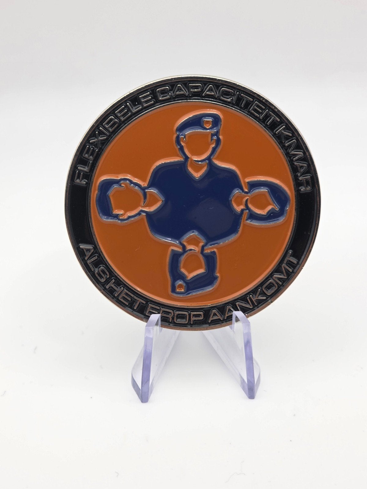 Challenge Coin KMar Flexibele Capaciteit, Ophalen of Verzenden, Zo goed als nieuw