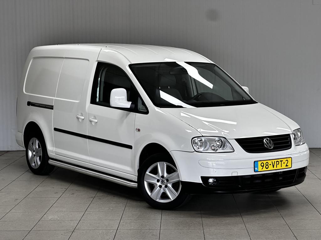 Volkswagen Caddy 2.0 TDI Maxi MARGE!/ 133.000 KM! N,A,P!/ 14, Voorwielaandrijving, Stof, Gebruikt, Zwart