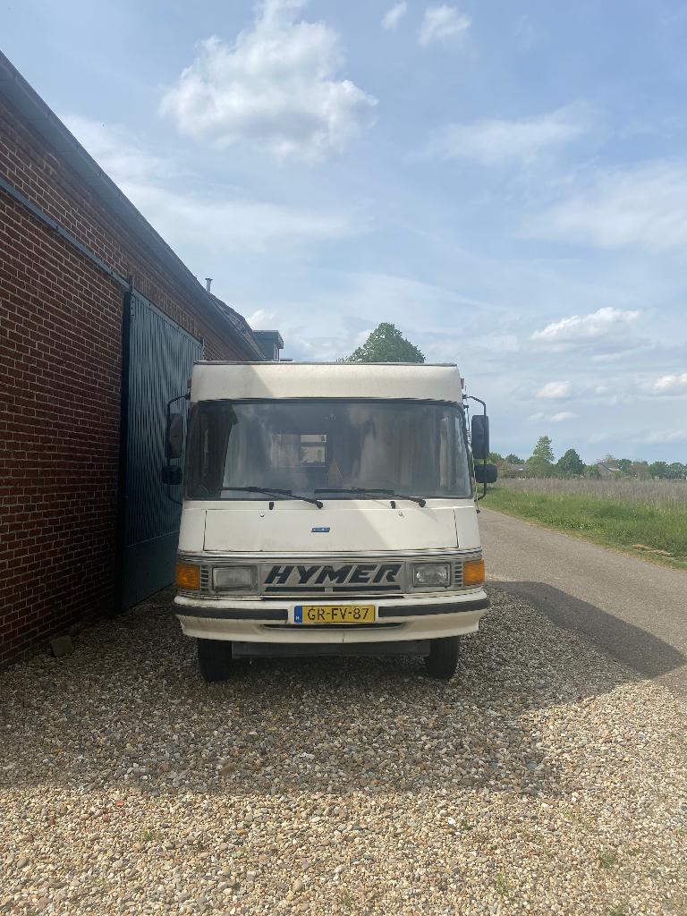 Camper te koop voor revisie of onderdelen, Caravans en Kamperen, Campers, Integraal, Fiat, Particulier, Hymer
