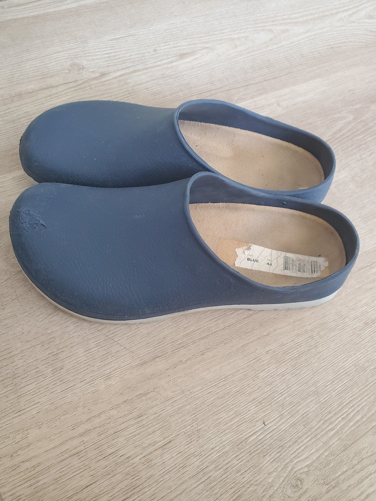 Super birkie maat 44, Ophalen, Klompen, Blauw, Zo goed als nieuw