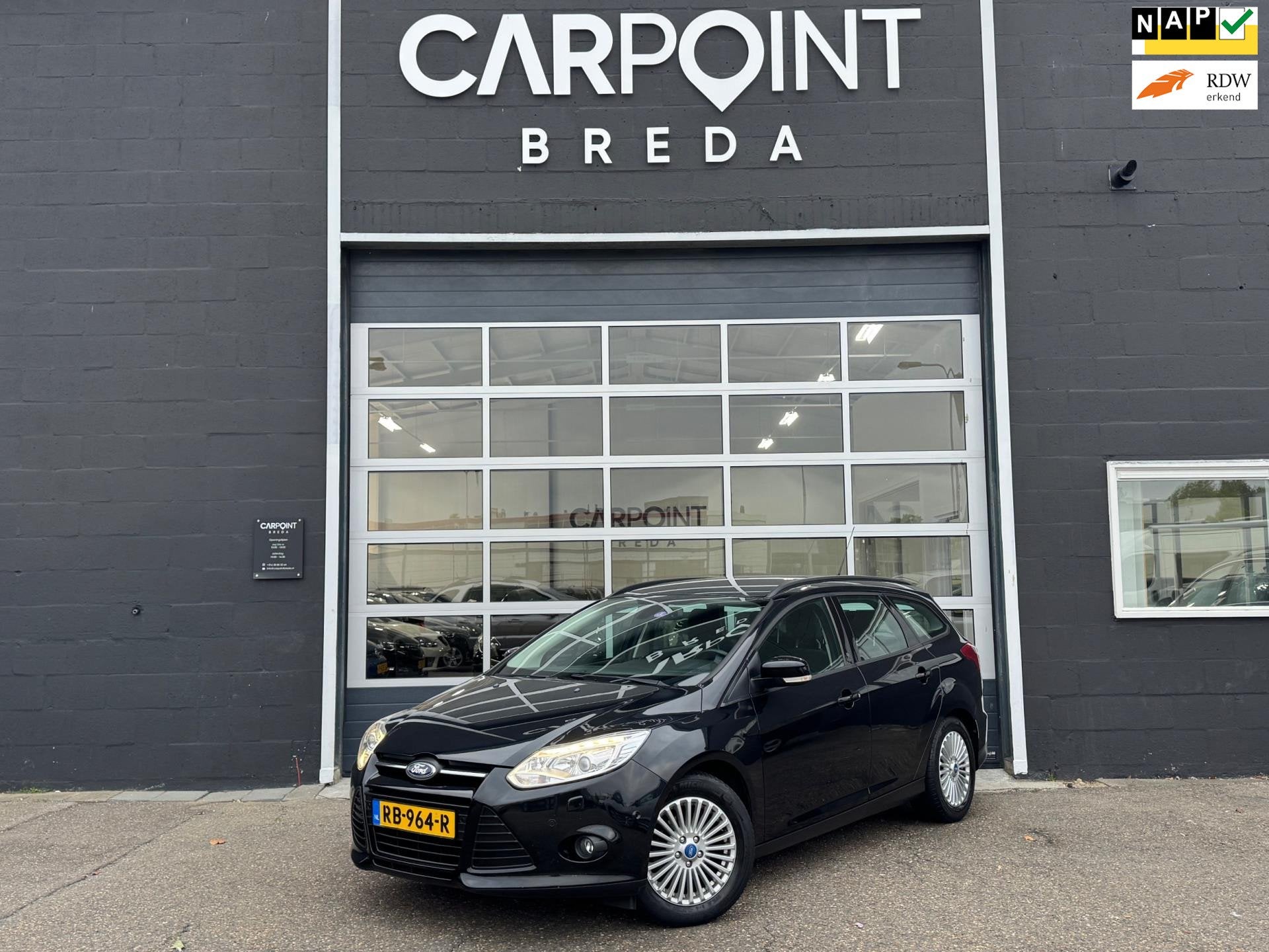 Ford Focus Wagon 1.0 EcoBoost Titanium, CLIMA, PDC, NAP, APK, Euro 5, 125 pk, Gebruikt, Automatische klimaatregeling