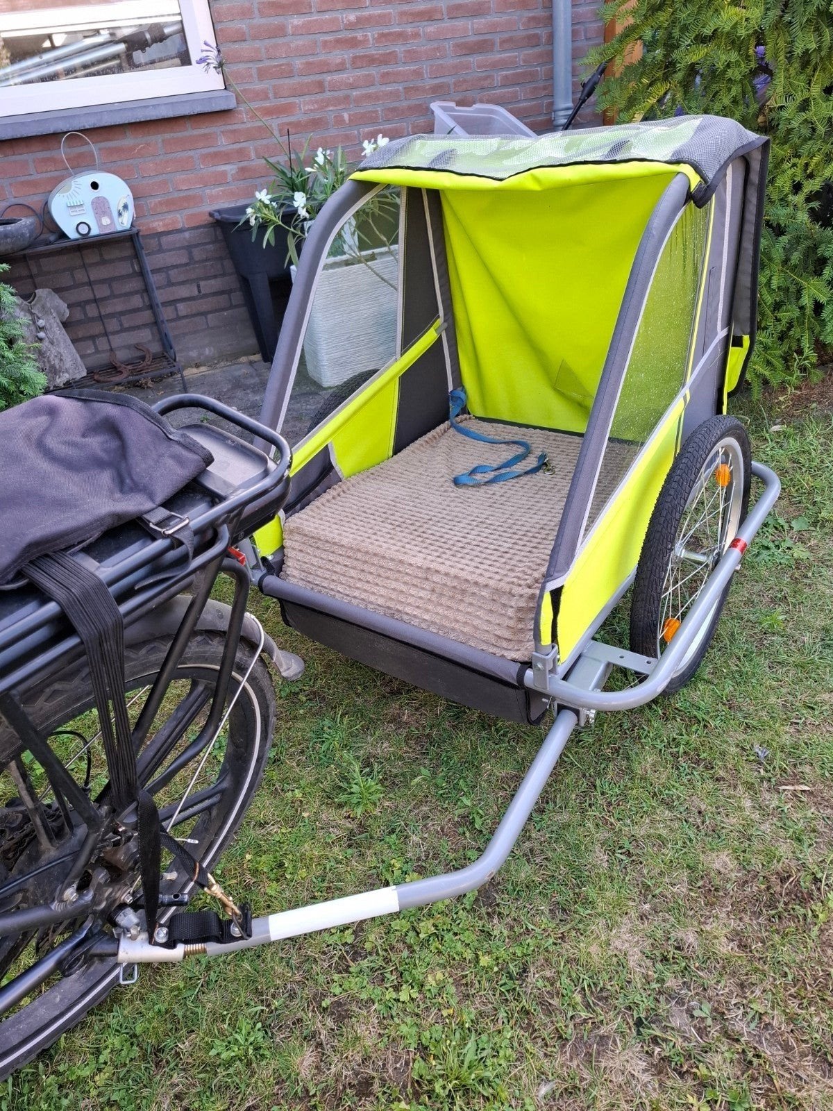 Hondenfietskar voor grote hond., Ophalen, Gebruikt, Opvouwbaar, 20 tot 40 kg