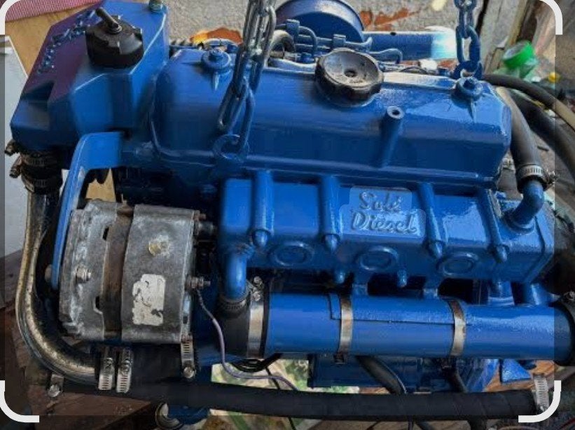 Solo mini 34 diesel dashboard keerkoppeling, Ophalen, Zo goed als nieuw, Motor en Techniek, Zeilboot of Motorboot