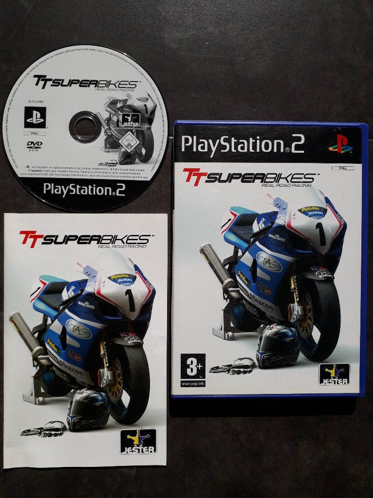PS2 - TT Superbikes - PlayStation 2, 1 speler, Racen en Vliegen, Ophalen of Verzenden, Zo goed als nieuw