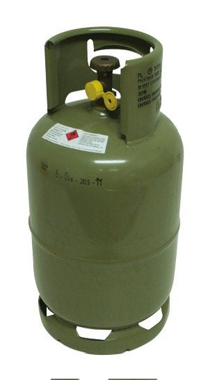 Gas fles 2026 4 stuks leeg, Ophalen, Gebruikt