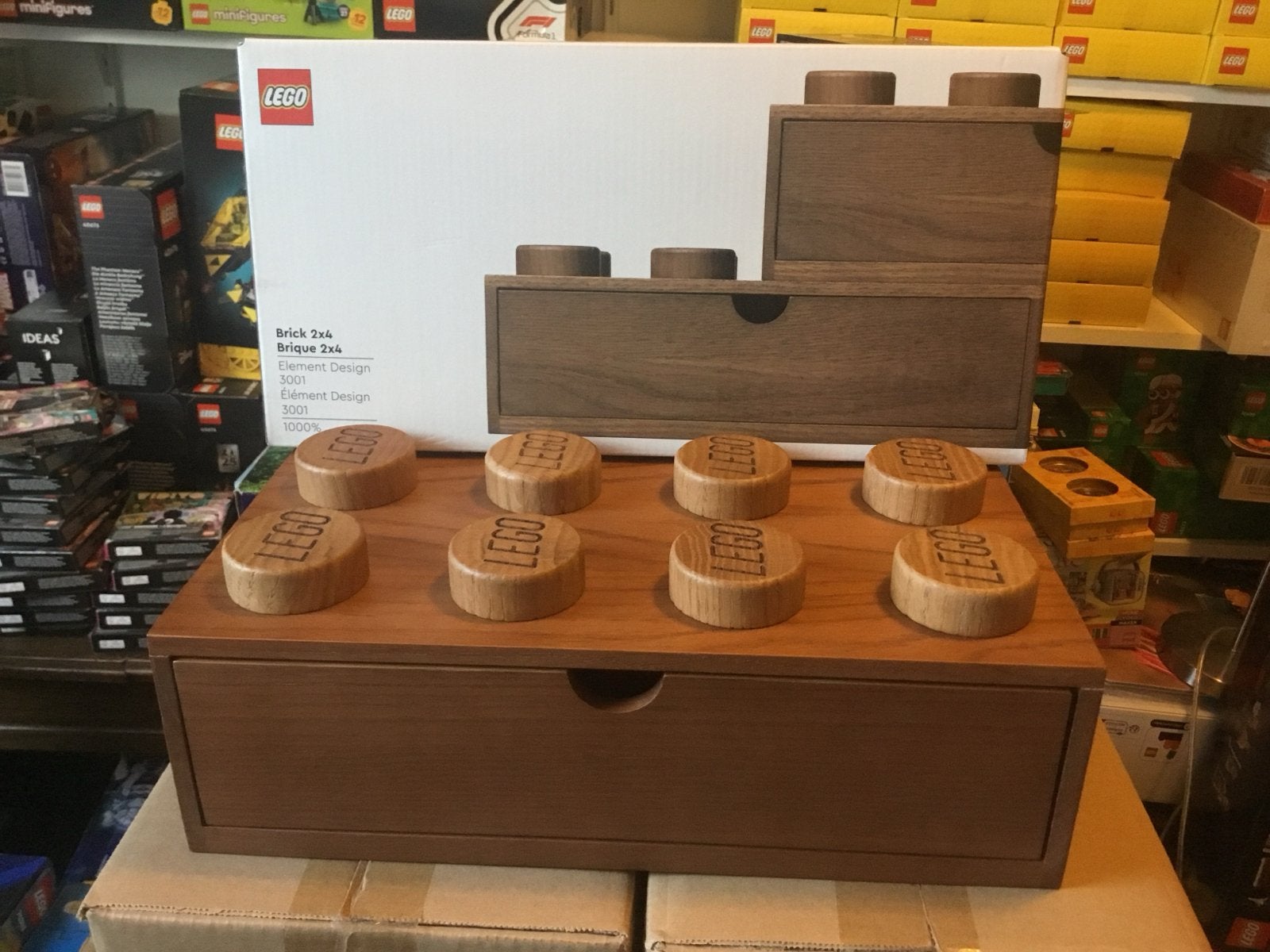 Nieuwe LEGO Houten Bureaulade  , nieuw in verpakking, Hout, Nieuw, Ophalen of Verzenden, Modern