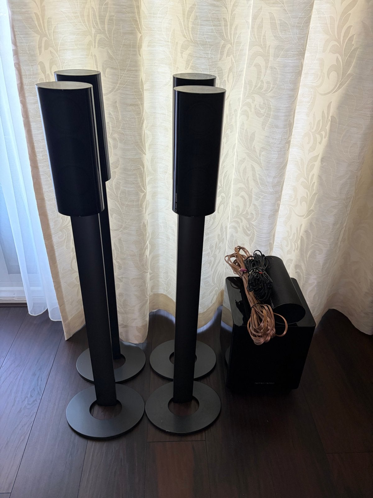 Harman Kardon HKTS 60BQ 5.1 Home Cinema Speakerset, Ophalen, Zo goed als nieuw, Surroundset, Geschikt voor surround/home cinema