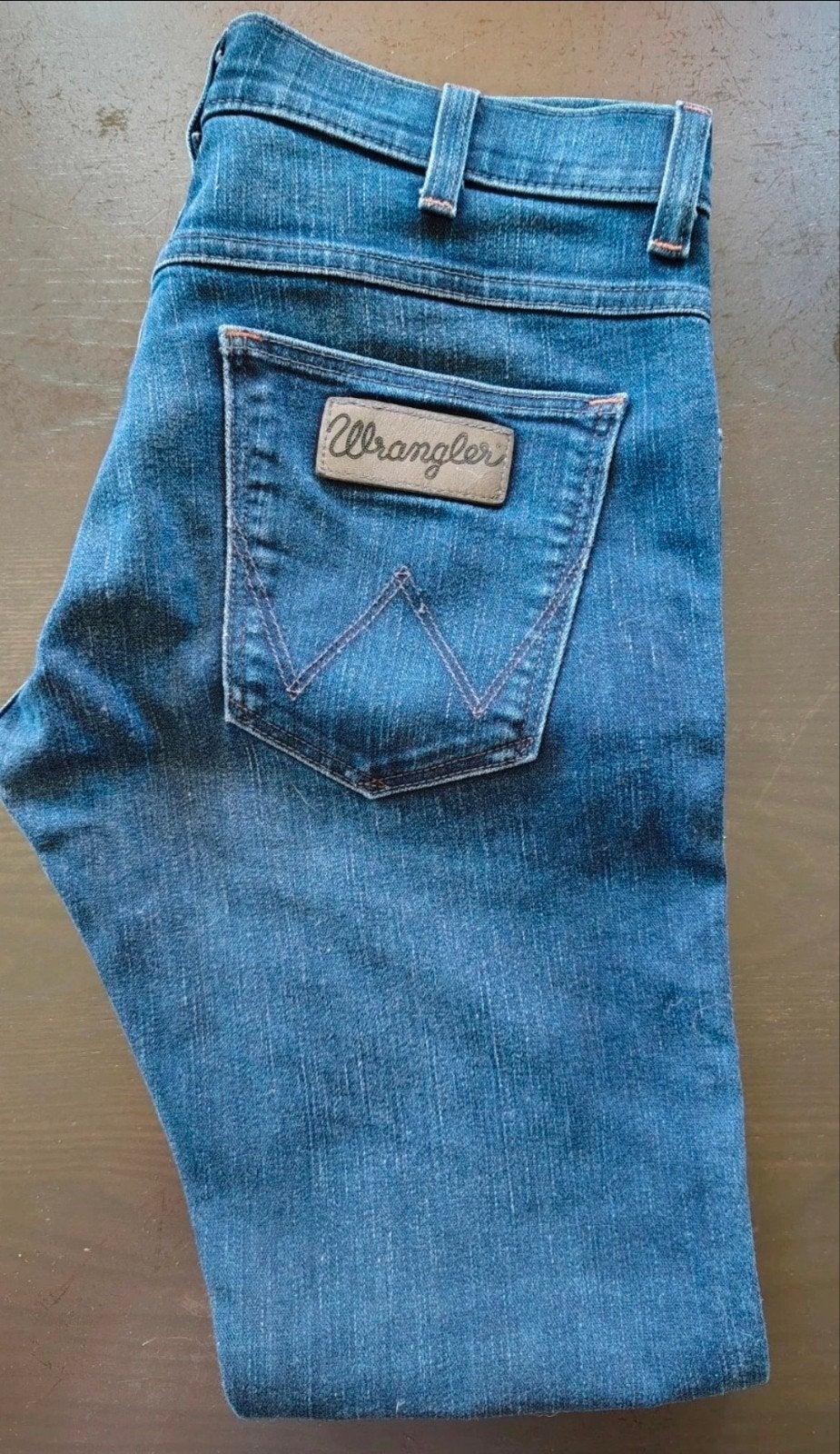 Wrangler Bryson Slim/Skinny Jeans W30/L32 Donkerblauw, Ophalen of Verzenden, Zo goed als nieuw, Blauw
