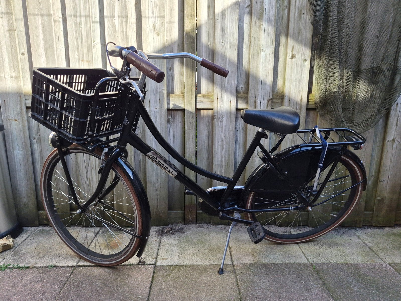Popal meiden fiets 26 inch zwart, Minder dan 47 cm, Ophalen, Gebruikt