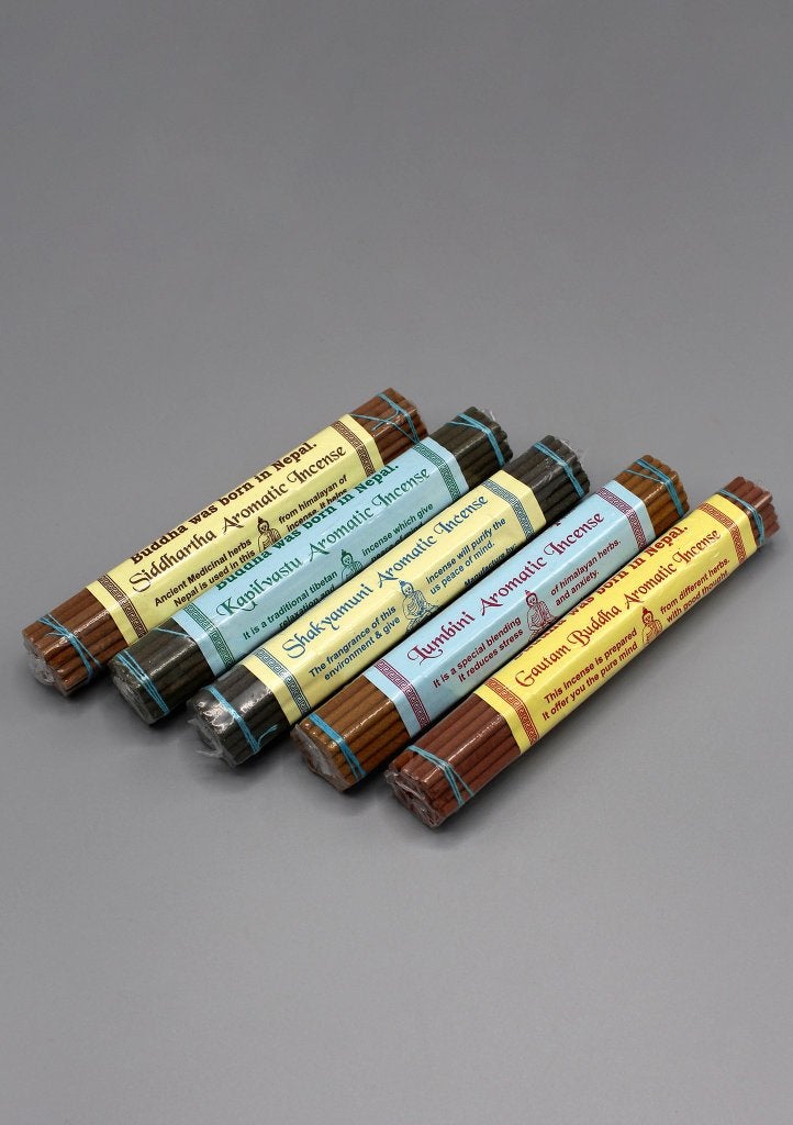 Set van 5 soorten aromatische wierook, Verzenden, Nieuw, Nepalhandwerk.nl, Nepalhandwerk.nl
