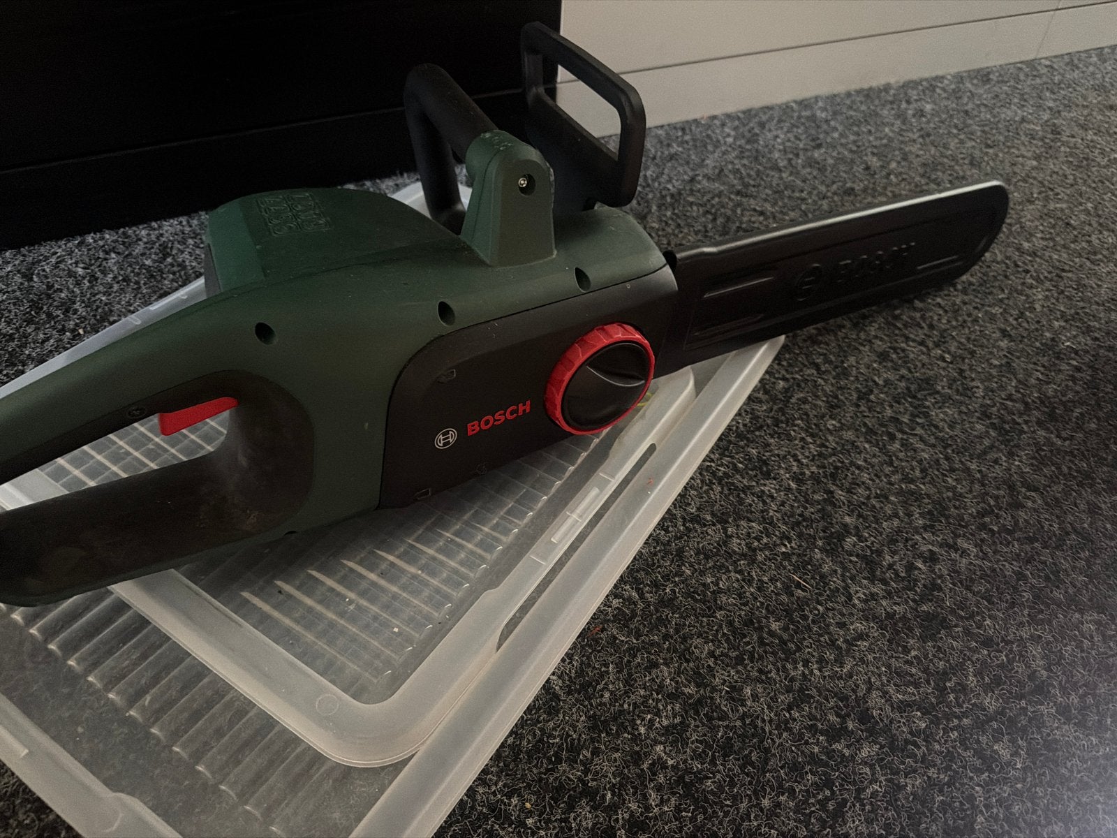 Bosch Kettingzaag op stroom - Zo goed als nieuw, Ophalen, Zo goed als nieuw, Kettingzaag