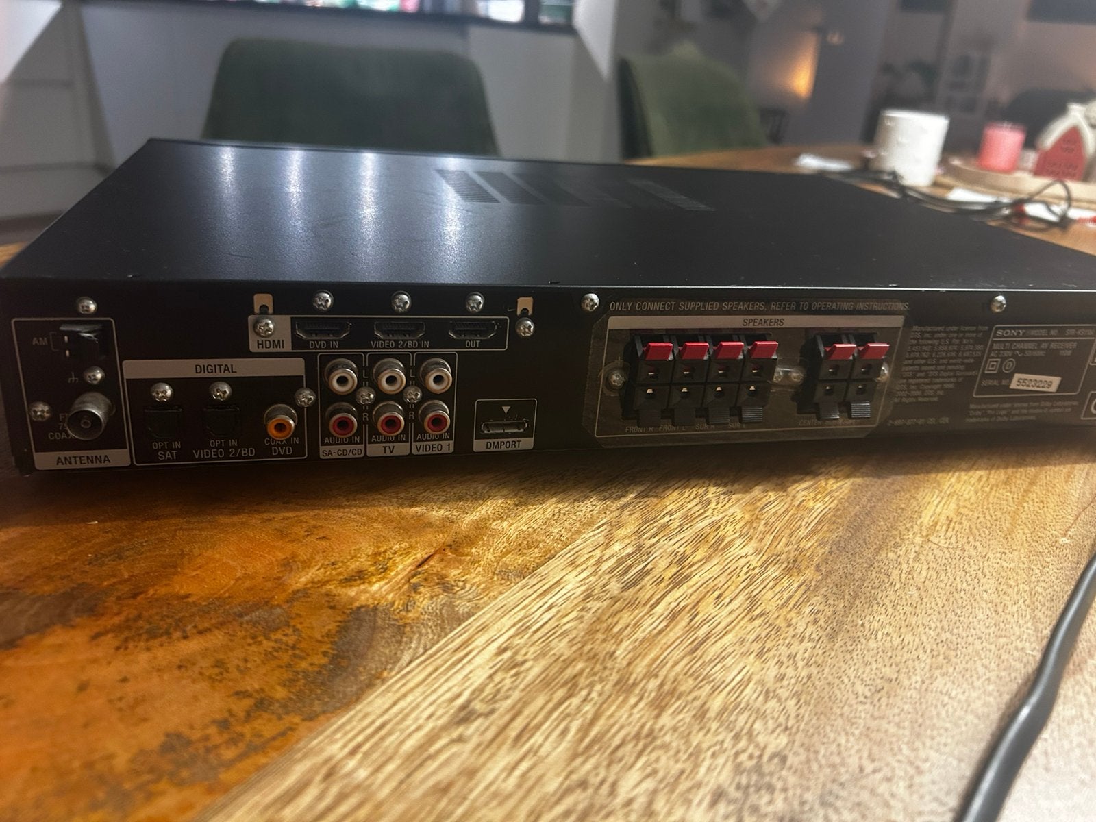Foto 4 van Sony versterker / AV receiver STR-KS1100 + afstandsbediening