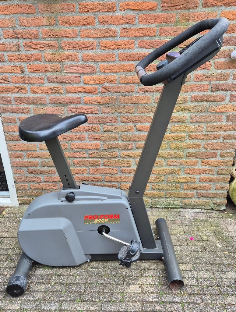 Home trainer met hartslagmeter, Sport en Fitness, Ophalen, Gebruikt, Aluminium, Benen