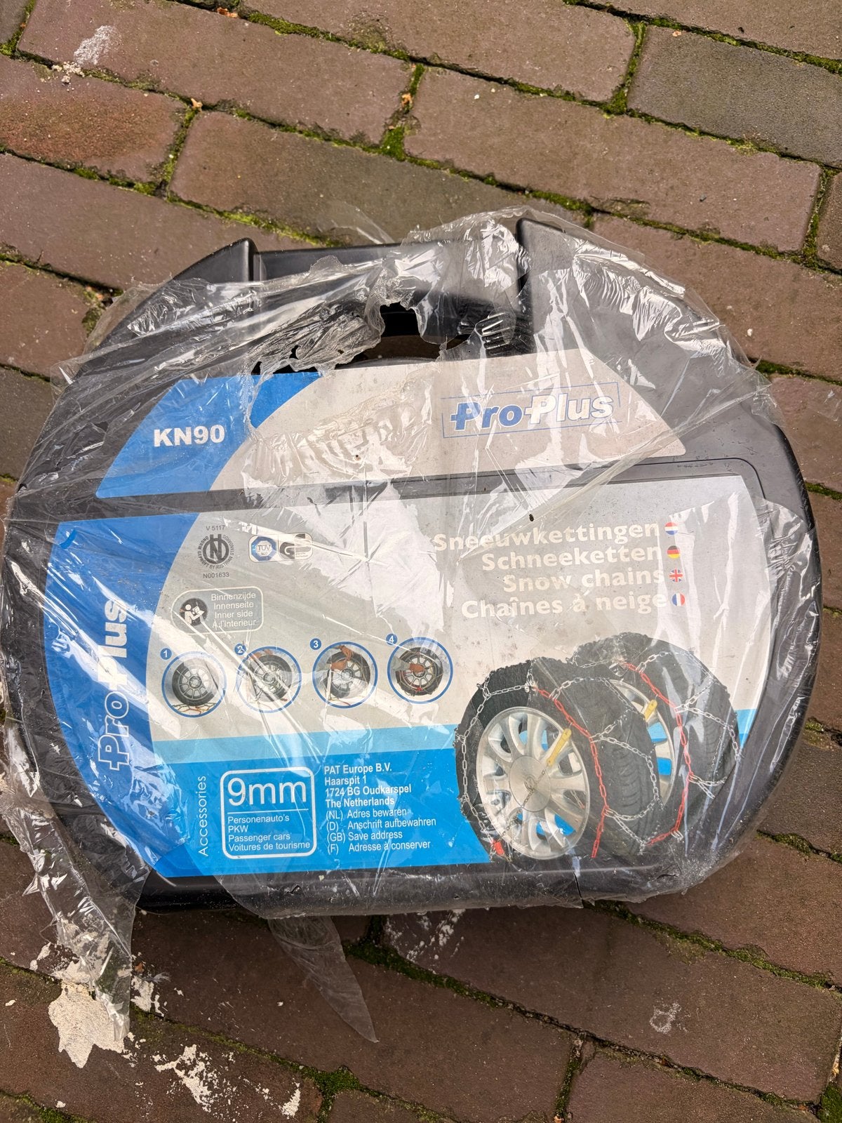 Pro-Plus KN90 Sneeuwkettingen 9mm voor personenauto's, Auto diversen, Ophalen of Verzenden, Nieuw