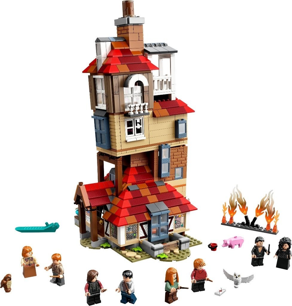 75980 - Harry Potter: Attack on the Burrow, Kinderen en Baby's, Hello@support.lego.com, Lego, Nieuw, Ophalen of Verzenden