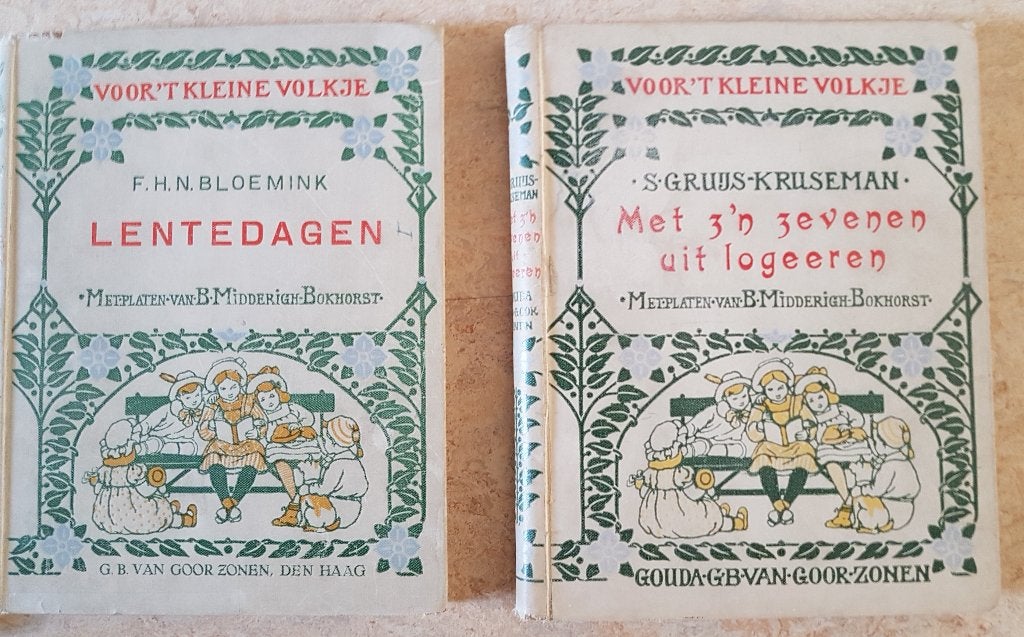 Serie Voor ’t kleine volkje: F.H.N. Bloemink, ‘lentedagen, Ophalen of Verzenden, Gelezen, F.h.n. Bloemink, Sprookjes