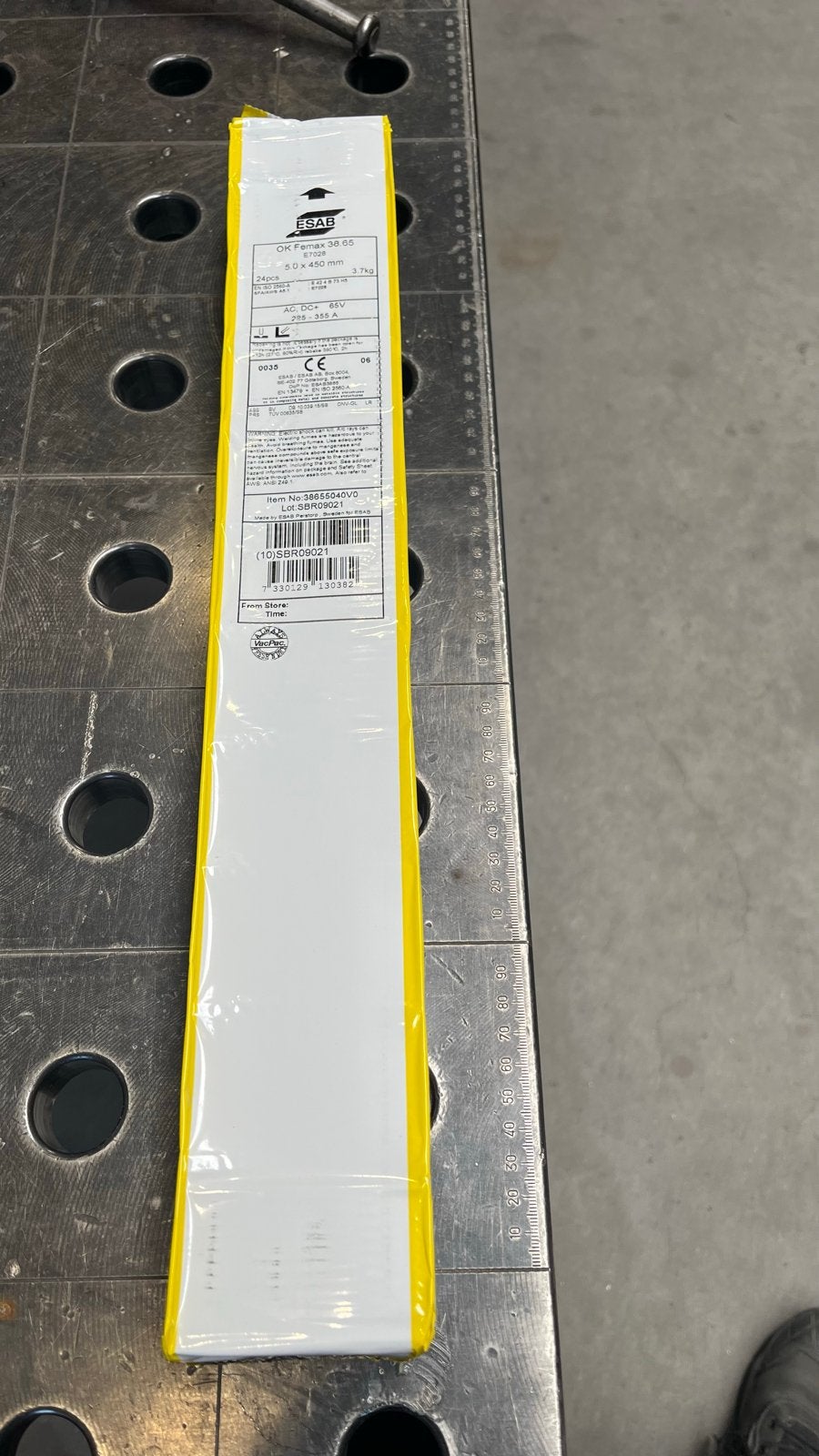 ESAB OK Femax 38.65 VacPac Elektroden 5.0 x 450 mm, Ophalen of Verzenden, Nieuw, 250 ampère of meer, Elektroden