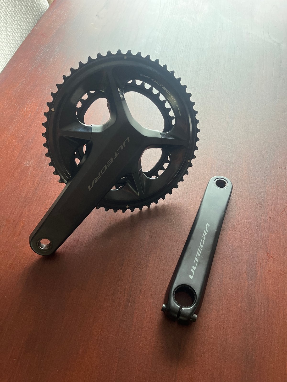 Shimano Ultegra FC-R8100 Crankstel - Als nieuw 15k gebruikt, Ophalen, Zo goed als nieuw, Racefiets, Crankstel of Pedalen