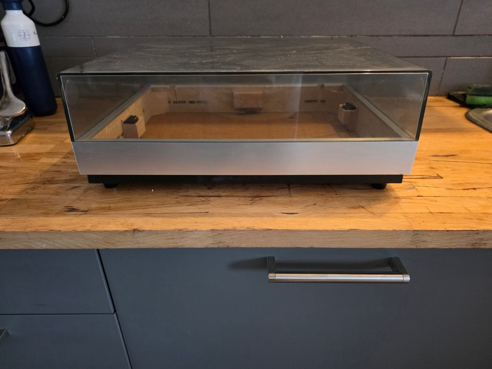 thorens td160 / 166 plint plus kap, Ophalen of Verzenden