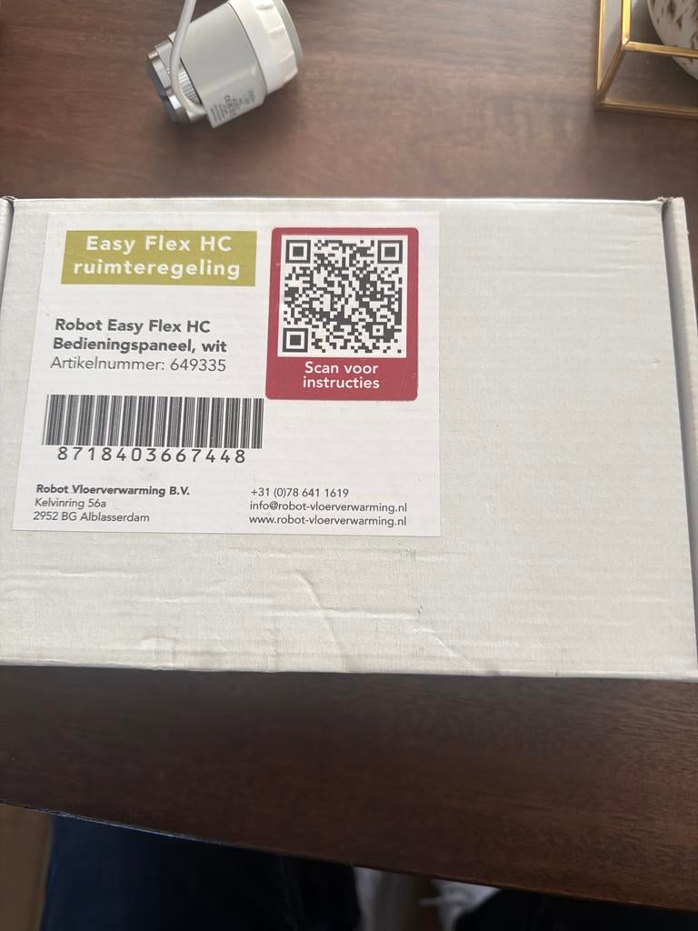 Robot Easy Flex HC Bedieningspaneel, slave zie beschrijving, Doe-het-zelf en Verbouw, Thermostaat, Minder dan 30 cm, Nieuw, Minder dan 60 cm