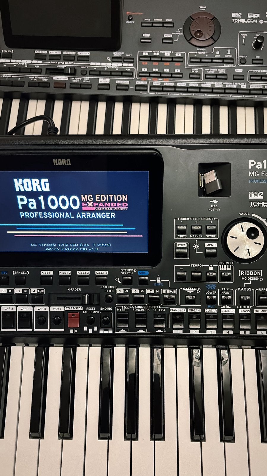 Korg Pa1000 MG, Muziek en Instrumenten, Ophalen, 61 toetsen, Korg, Zo goed als nieuw