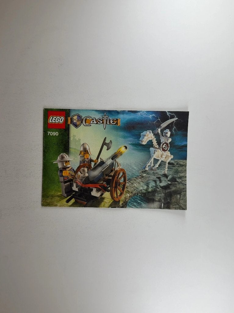 LEGO Castle 7090 (Instructions) for Set 7090 Crossbow Attack, Gebruikt, Lego, Overige typen, Ophalen of Verzenden