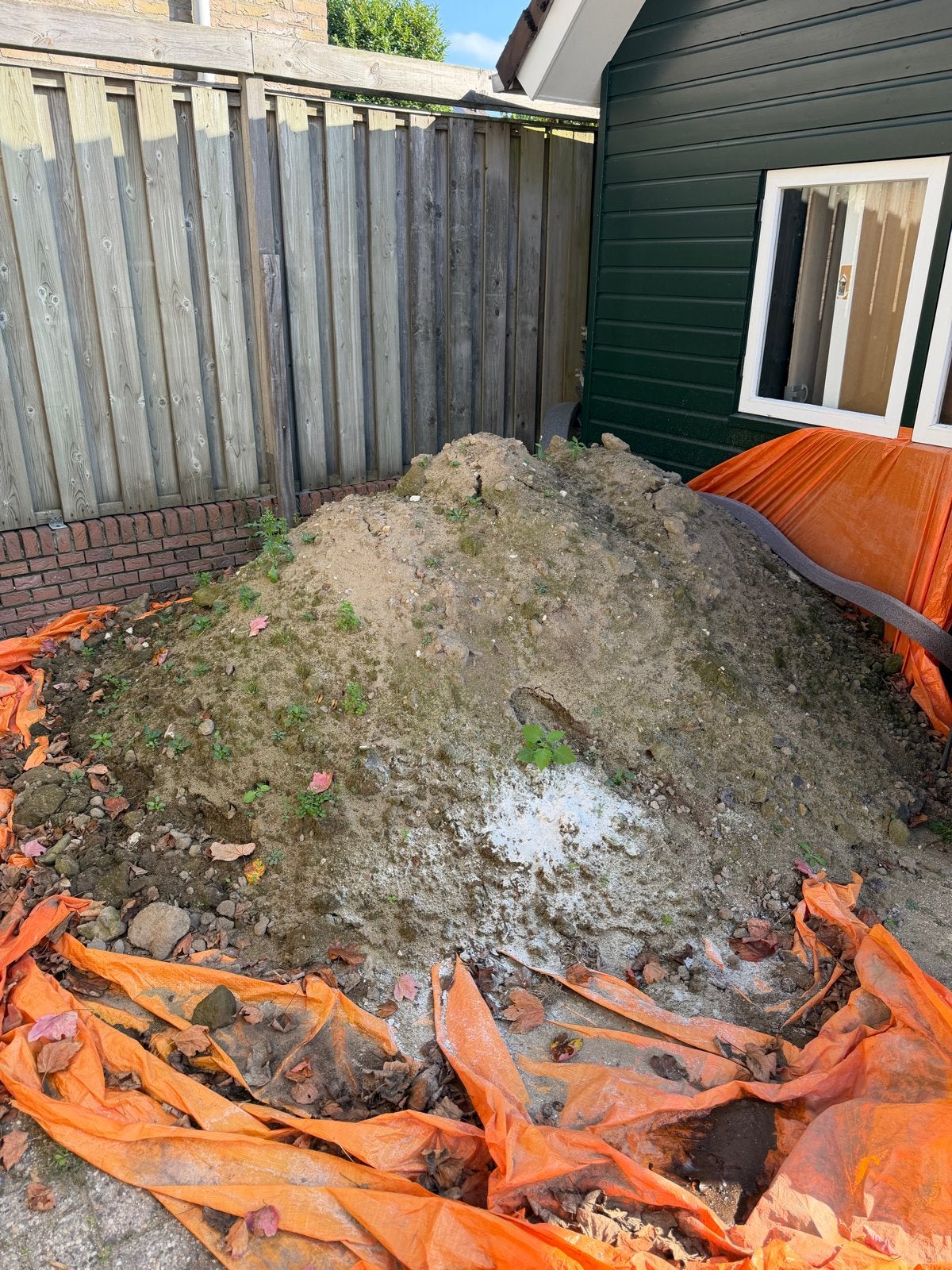 Gratis af te halen: Zand (3-5 kuub), Tuin en Terras, Ophalen, Gebruikt, Ophoogzand