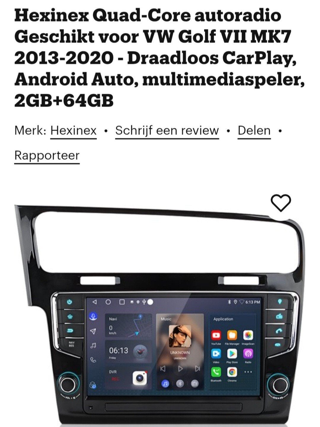 android car play, Ophalen of Verzenden, Nieuw