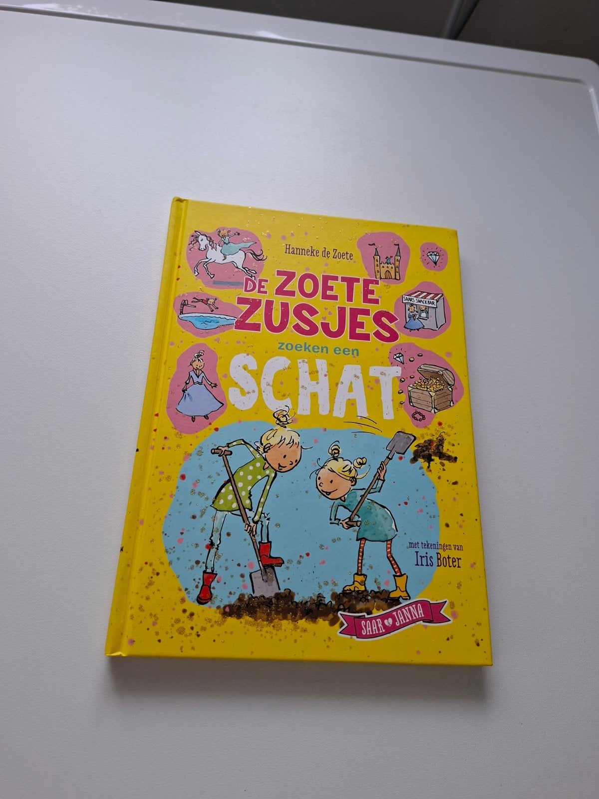 De Zoete Zusjes zoeken een schat - Hanneke de Zoete, Ophalen of Verzenden, Zo goed als nieuw, Hanneke de Zoete, Sprookjes