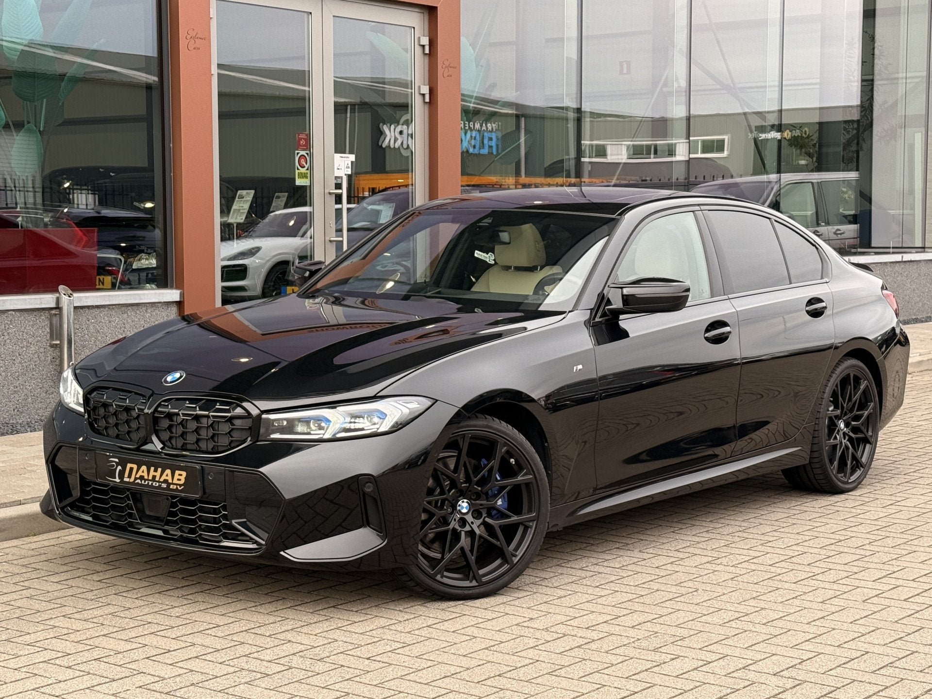 BMW 3-serie M340i xDrive 374PK | Schuifdak | El.Stoelen | AC, Auto's, 1700 kg, Zwart, Bedrijf, Vierwielaandrijving