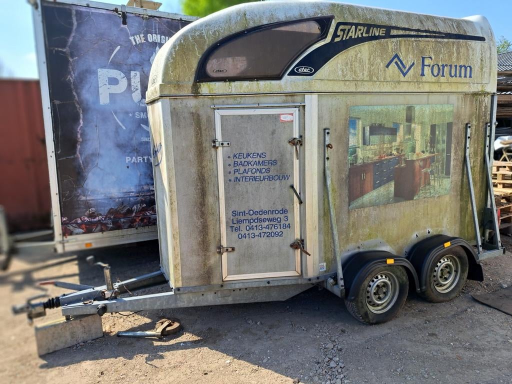 Atec Starline paardentrailer - opknapper, Ophalen, Gebruikt