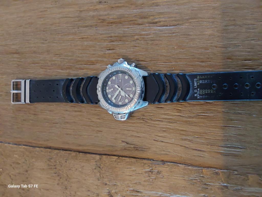 Citizen Promaster Eco-drive, Sieraden, Tassen en Uiterlijk, Horloges | Heren, Ophalen, Gebruikt, Staal, Citizen