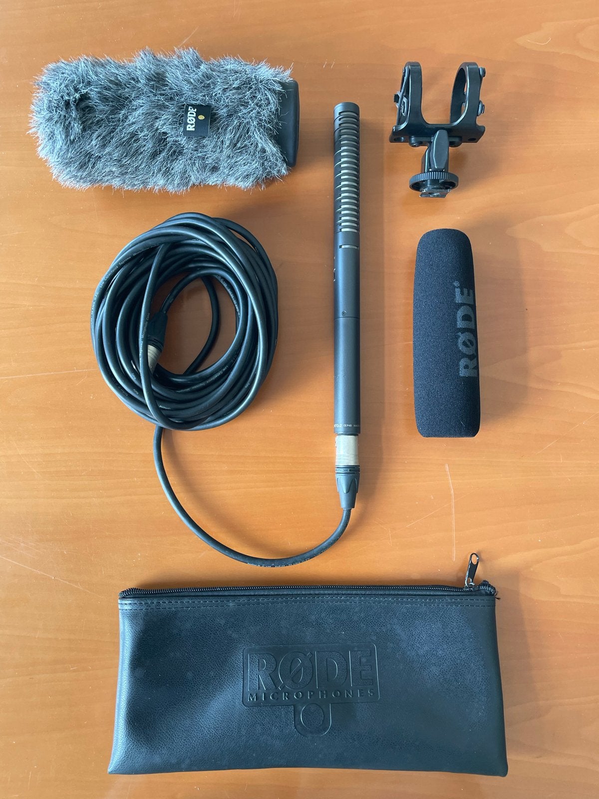 Rode NTG-2 shotgun microfoon set met accessoires, Muziek en Instrumenten, Microfoons, Ophalen of Verzenden, Gebruikt, Overige typen