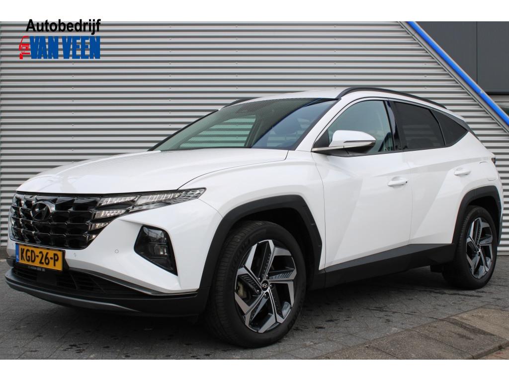 Hyundai Tucson 1.6 T-GDI PHEV Comfort Smart | Stoel -/Stuurw, Auto's, Hyundai, Automaat, Stof, Gebruikt, Zwart