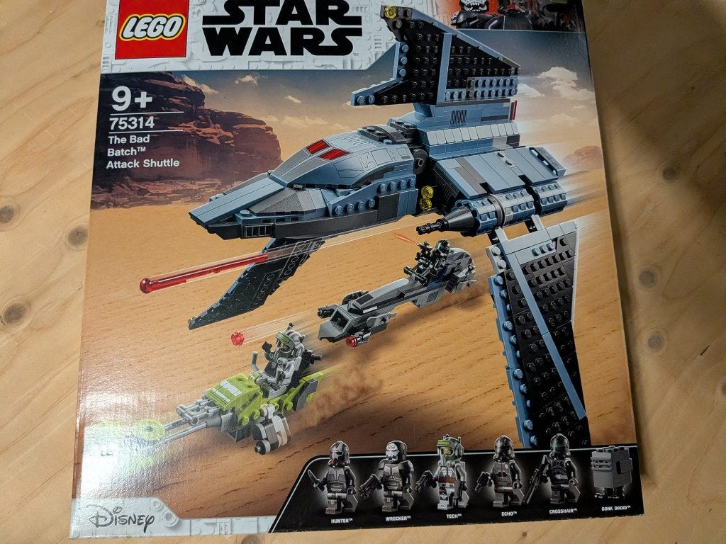 LEGO Star Wars 75314 The Bad Batch Attack Shuttle - MISB, Kinderen en Baby's, Star Wars, Verzenden, Nieuw, Complete set
