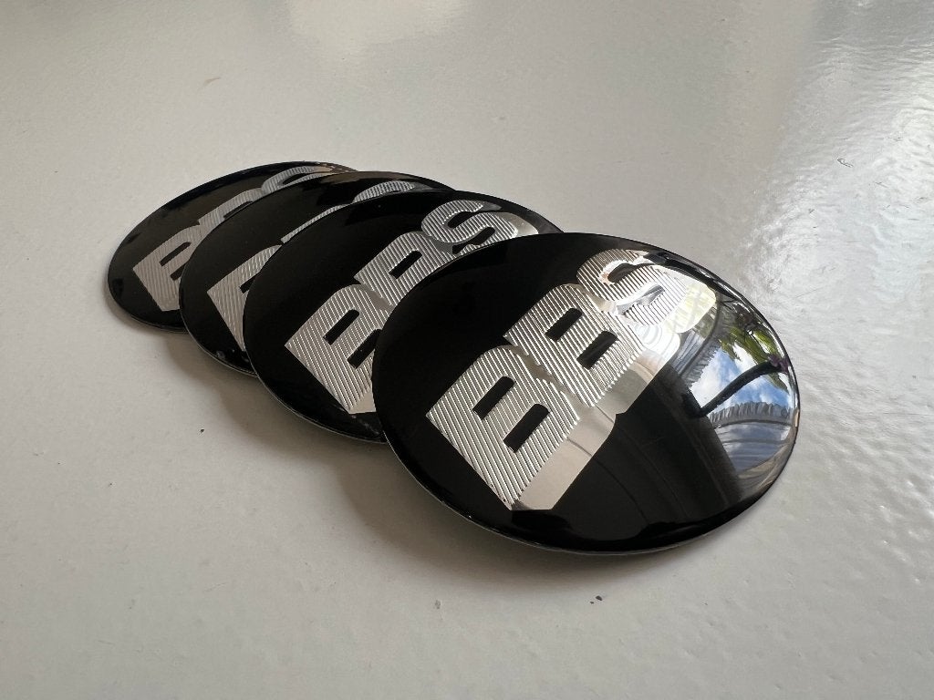 BBS PLAK EMBLEEM 70MM FRIS JE WIELEN 4 VERSCHILLENDE KLEUREN, Ophalen of Verzenden, Nieuw