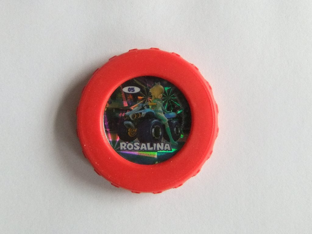 metalen Mario kart munt nr 5 Rosalina, Verzenden, Zo goed als nieuw